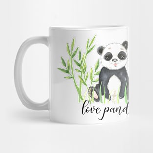 LOVE PANDA, PANDA ANIMAL Mug